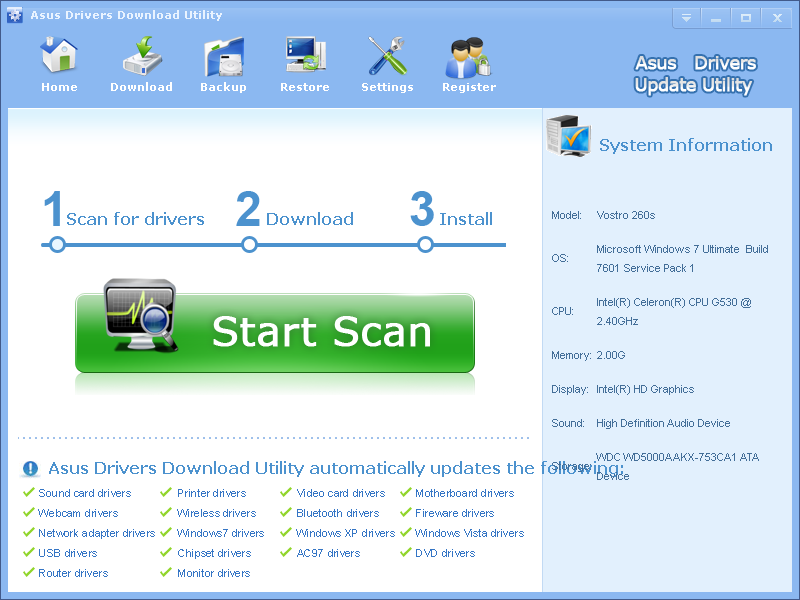 download wifi driver for asus x441n